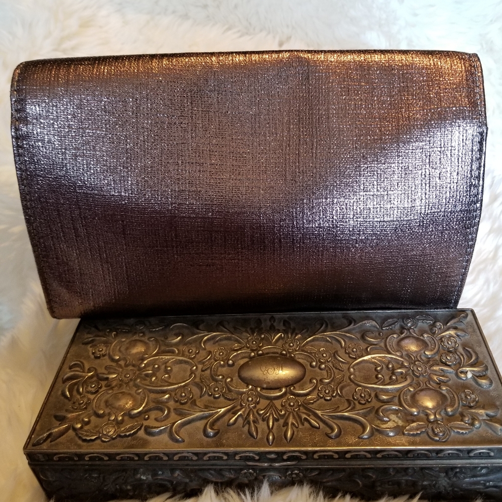 Womens Neiman Marcus Travel Envelope Travel Wallet Passport Organizer - Picture 3 of 7